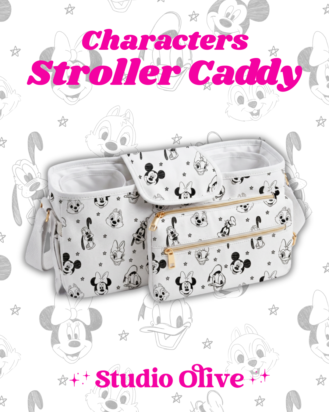 PREORDER Character Stroller Caddy