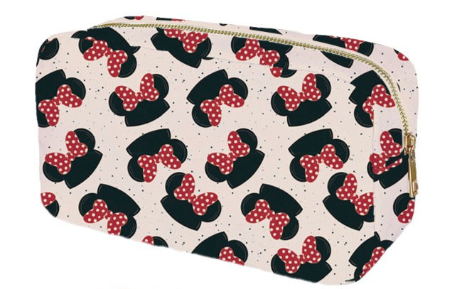 Mini Bow Hat Large Zipper Pouch