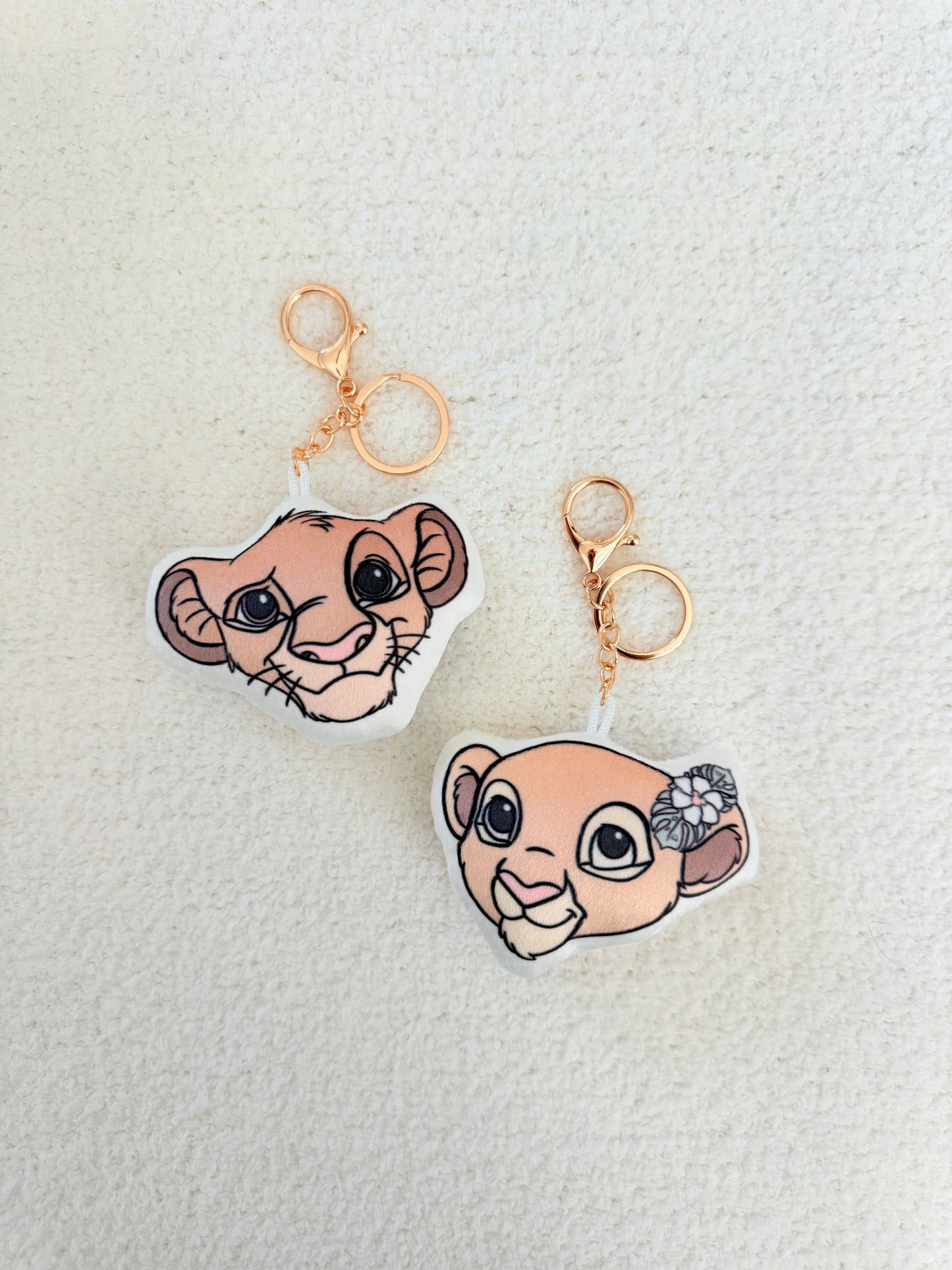 Lions Plush Bag Charms