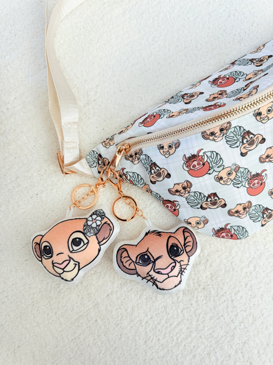 Lions Plush Bag Charms