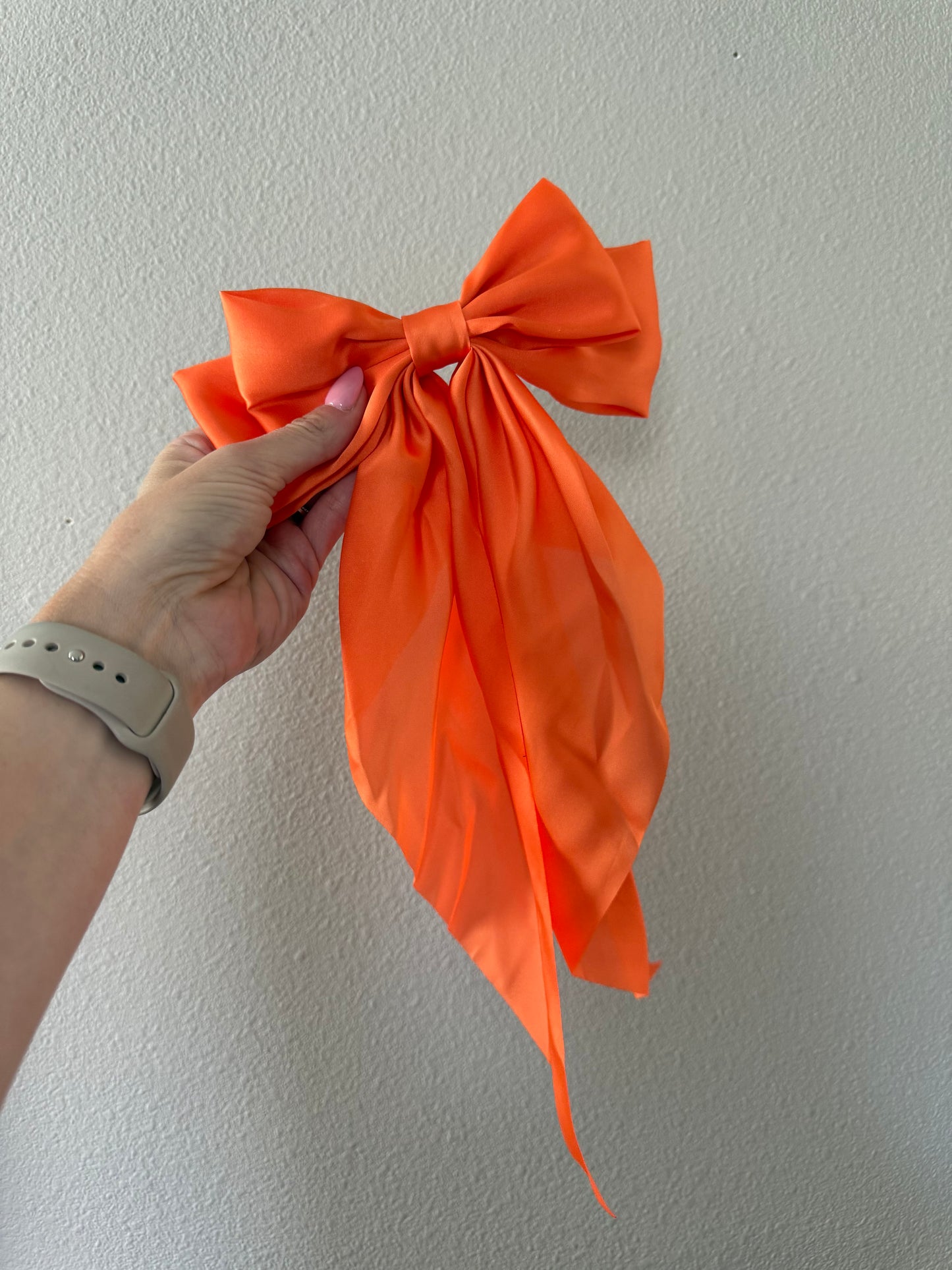 Long Satin Bow- Belt Bag Accessory