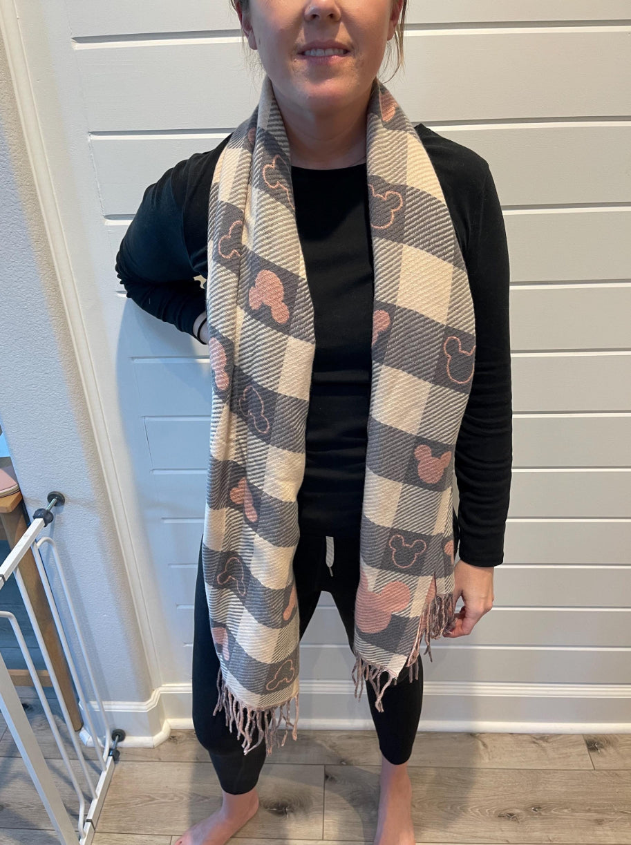 Mouse Ears Womens Scarf