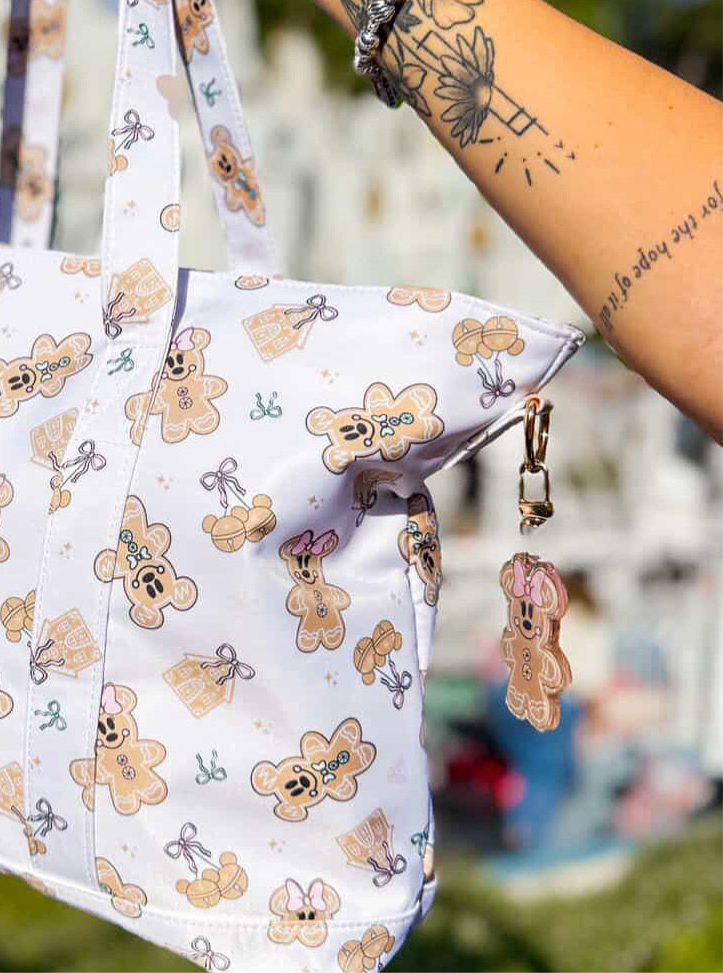 Gingerbread Cutie Bag Charm Keychain
