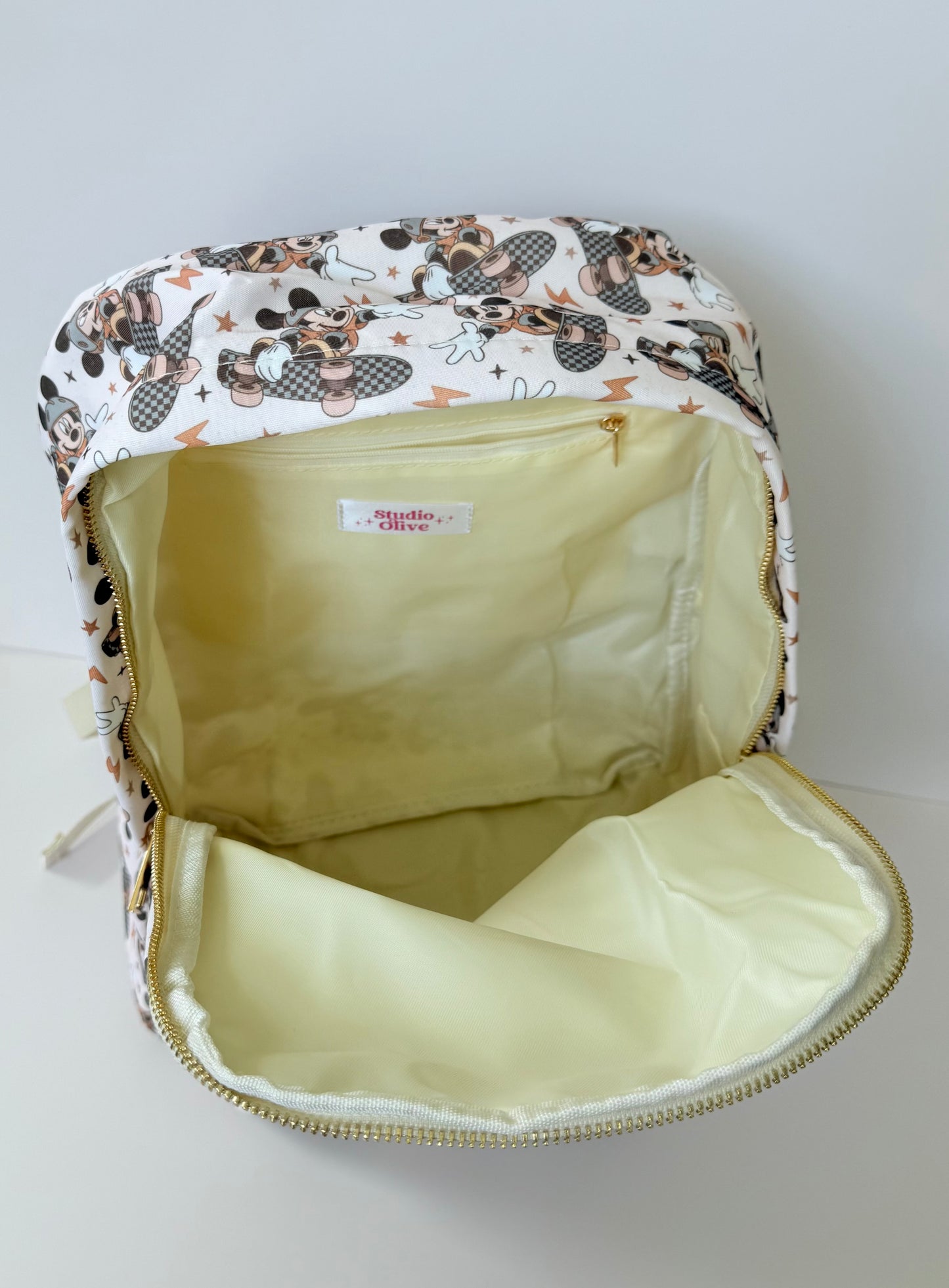 Magic Skater Mouse Full Size Backpack