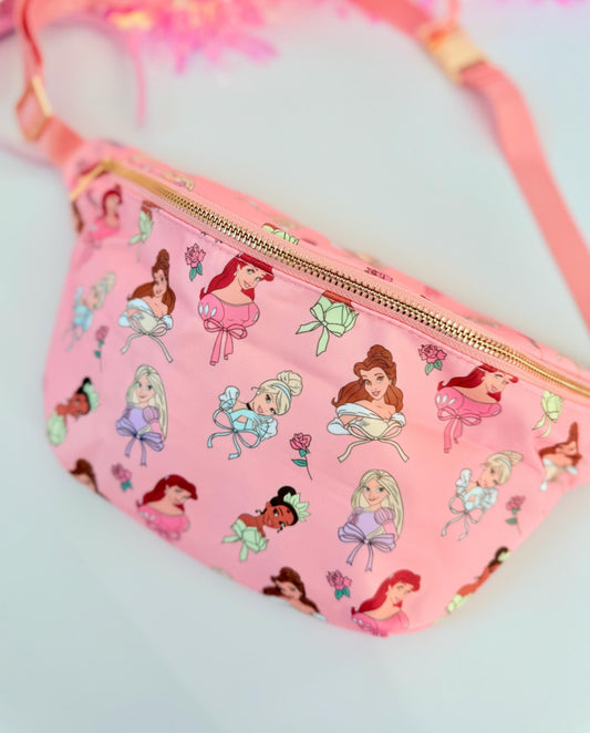 Princess Jumbo Belt Bag Fanny Pack Crossbody Bags