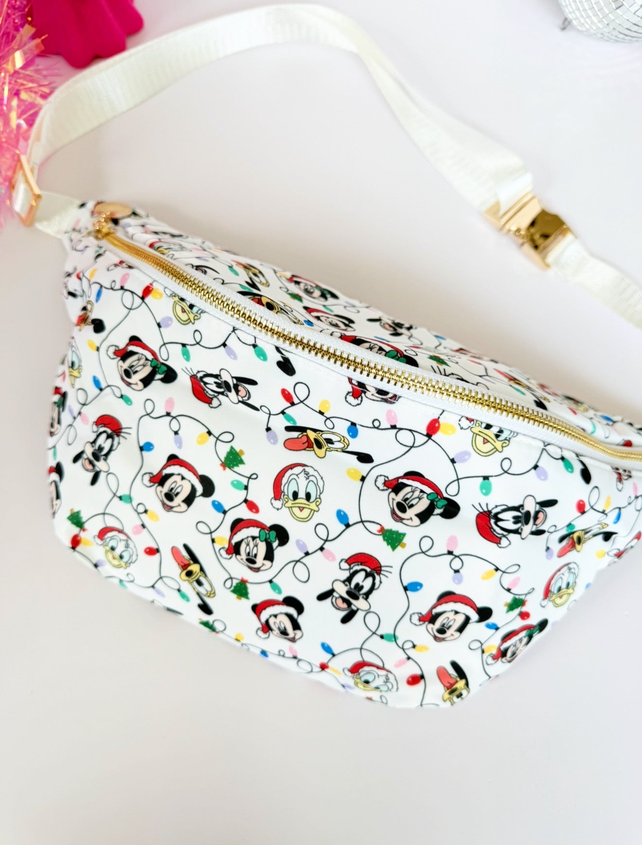 Christmas Lights XL Belt Bag