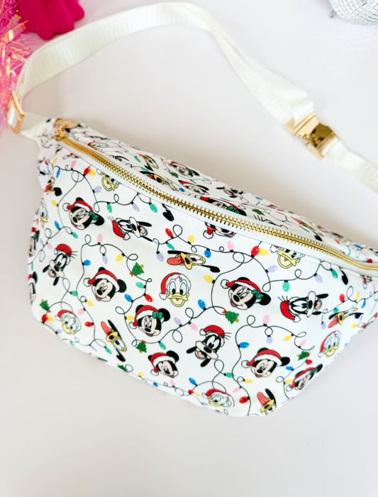 Christmas Lights XL Belt Bag