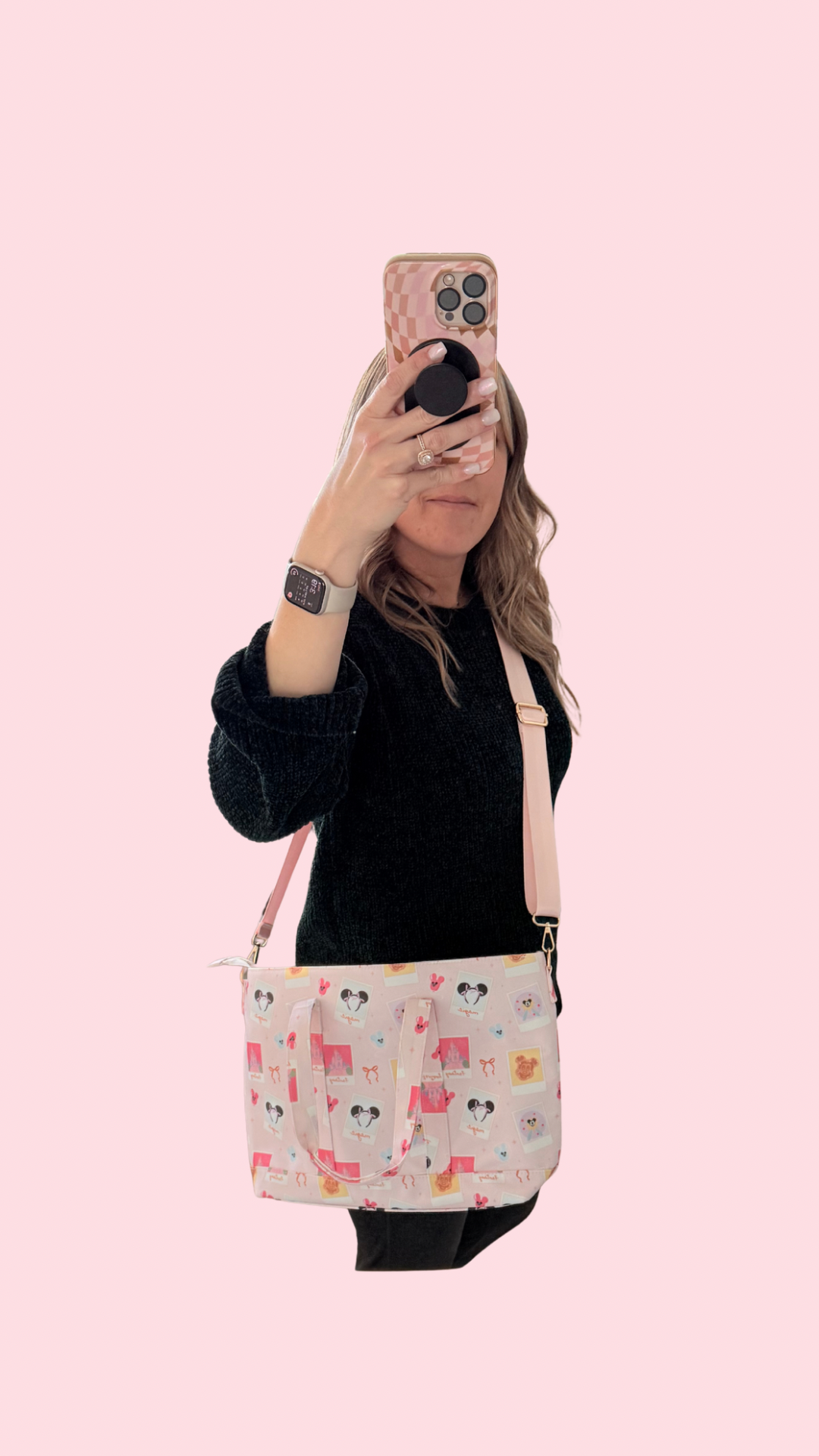 Pretty in Polaroid Medium Tote Bag