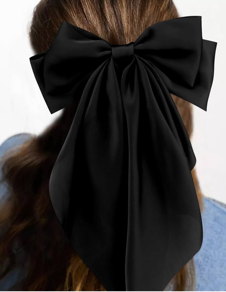 Long Satin Bow- Belt Bag Accessory
