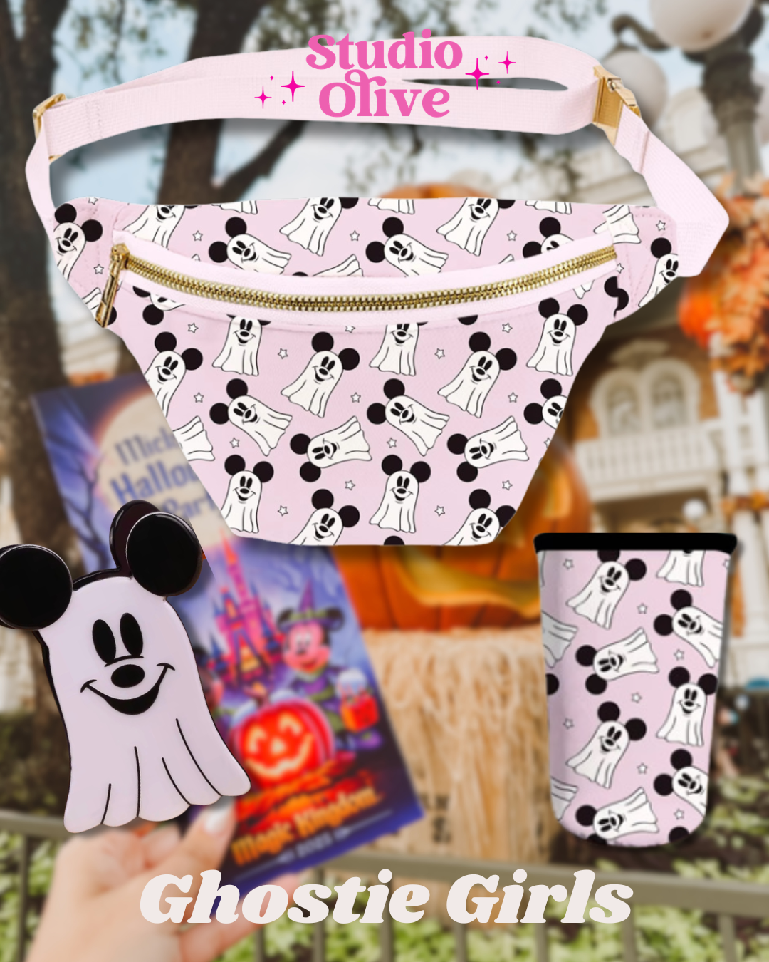 Ghostie Girlies Drink Sleeve