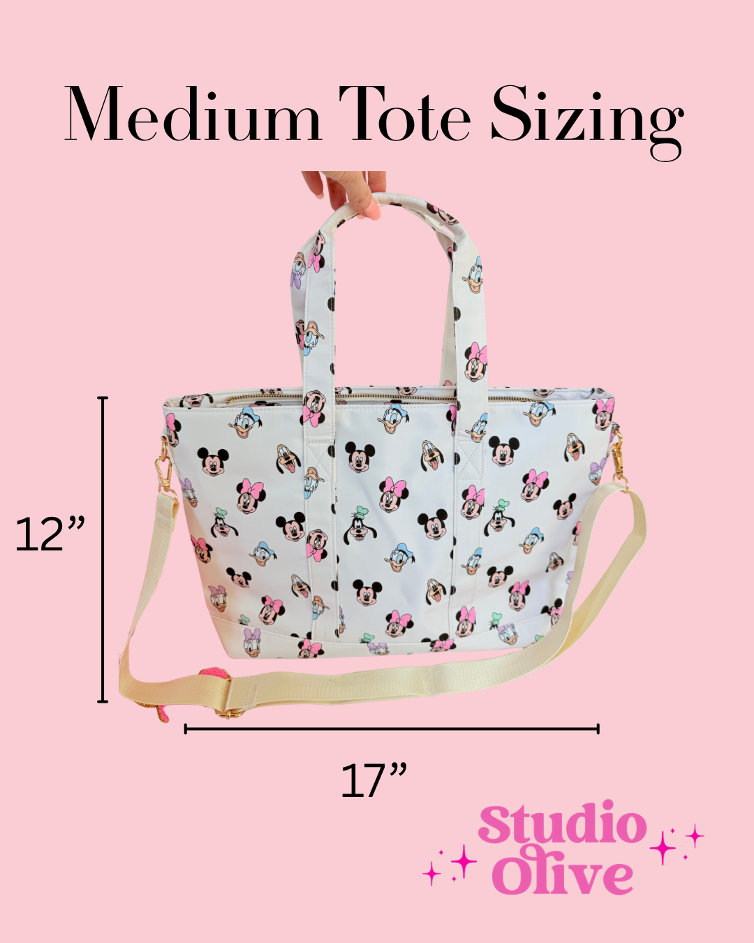 Magical Friends Medium Tote Bag