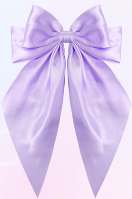 Long Satin Bow- Belt Bag Accessory