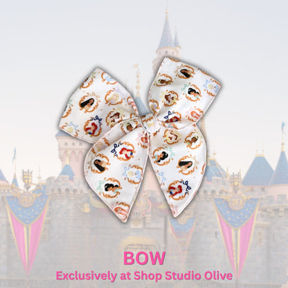 Princess Bow - Exclusive Design- Ready to Ship