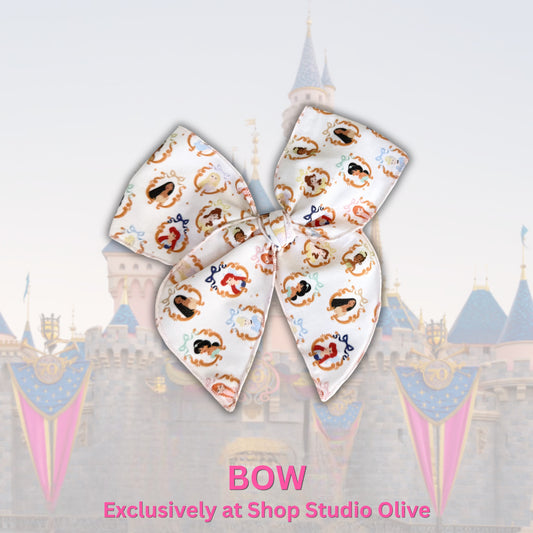 Princess Bow - Exclusive Design- Ready to Ship