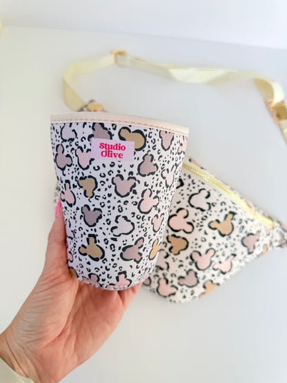 Leopard Mouse Drink Sleeve
