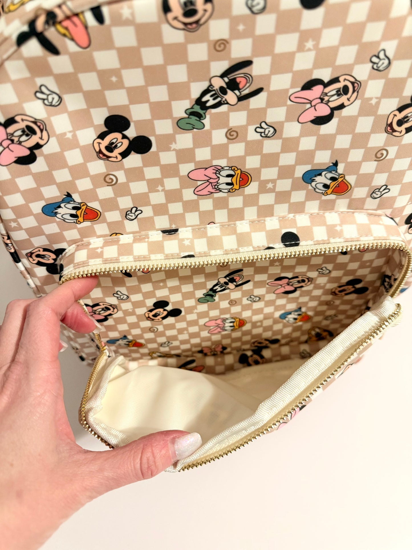 Magical Characters Checker Backpack