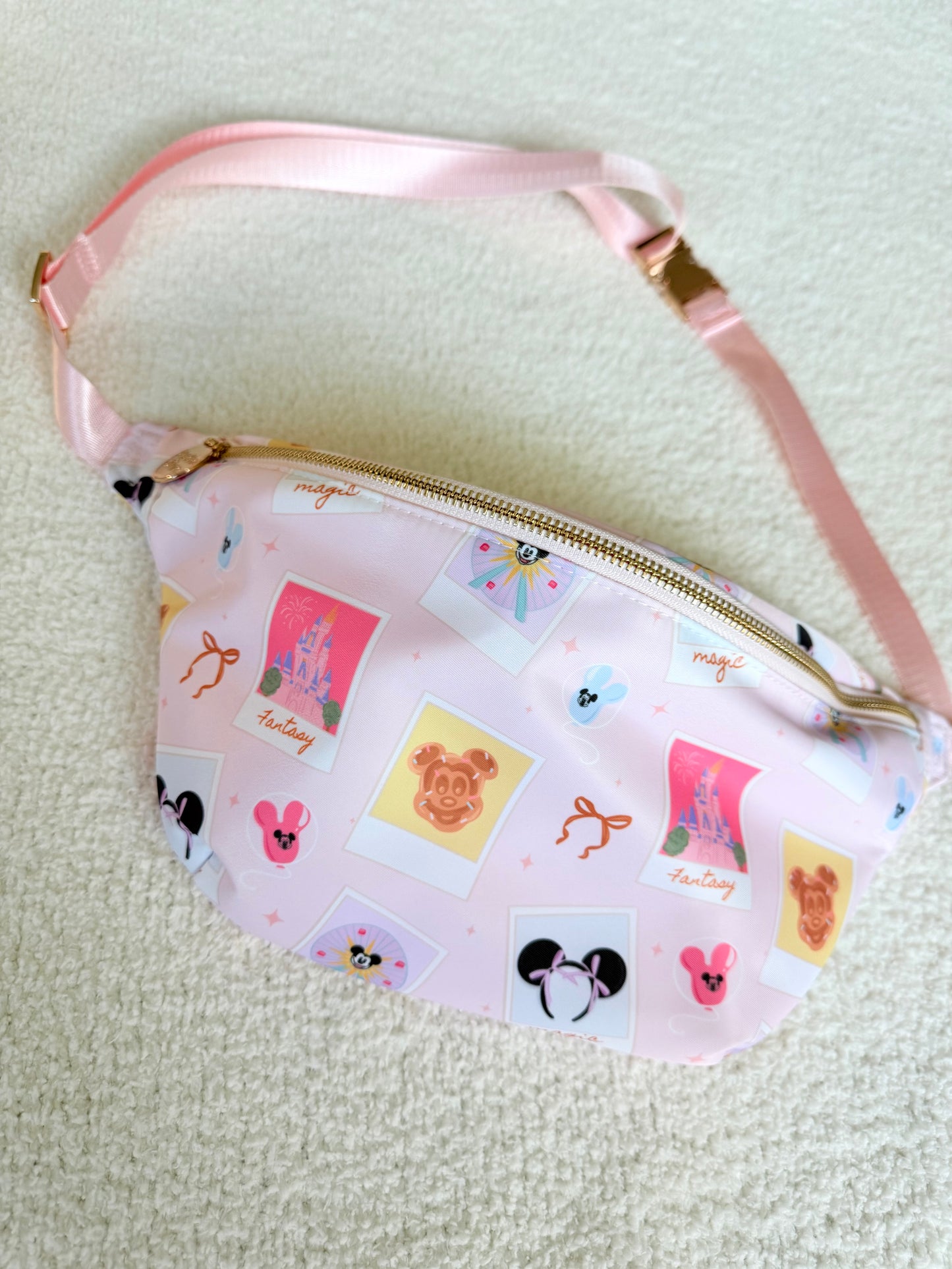 Pretty in Polaroid XL Belt Bag