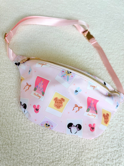 Pretty in Polaroid XL Belt Bag
