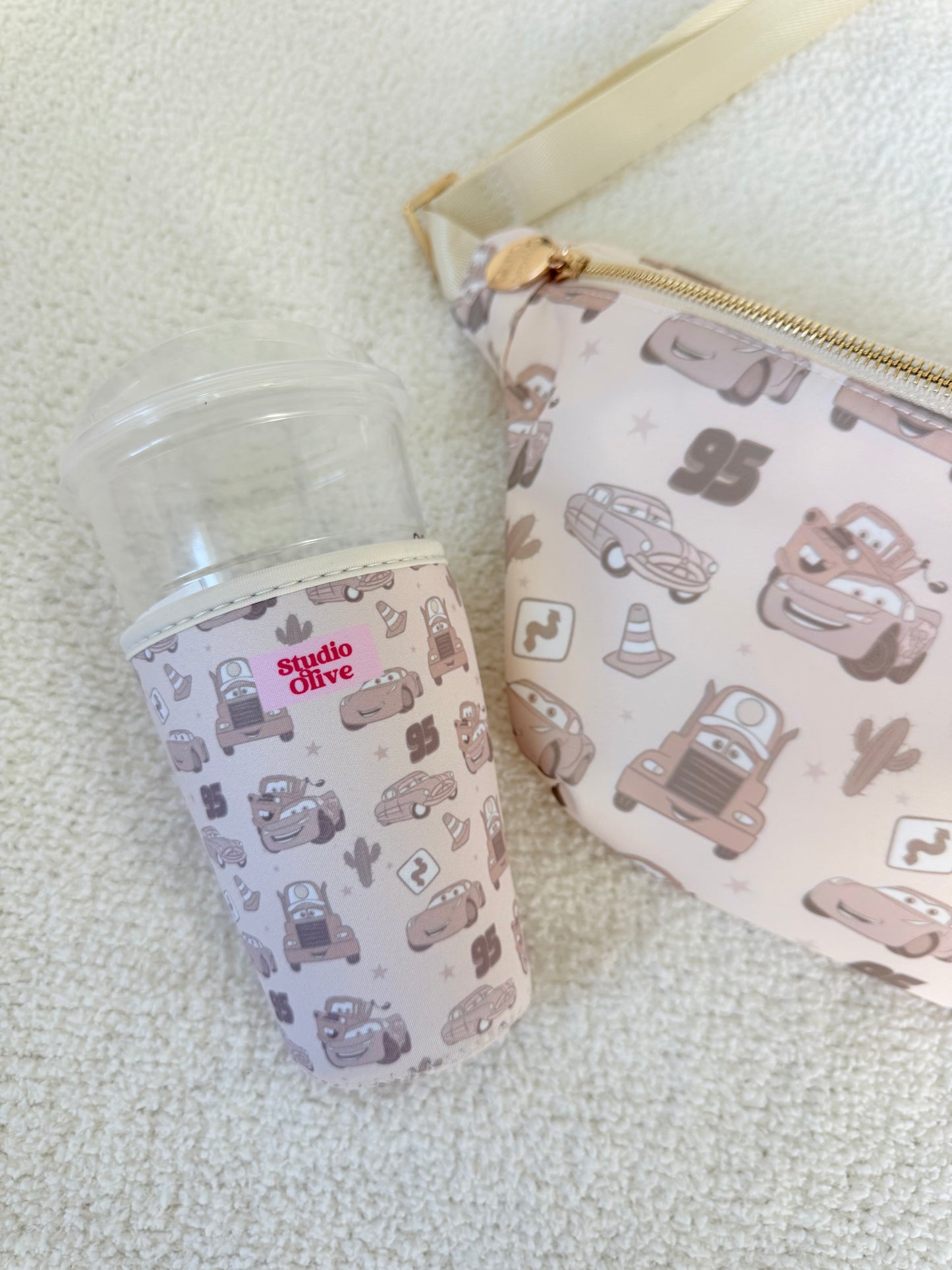 Neutral Cars Drink Sleeve