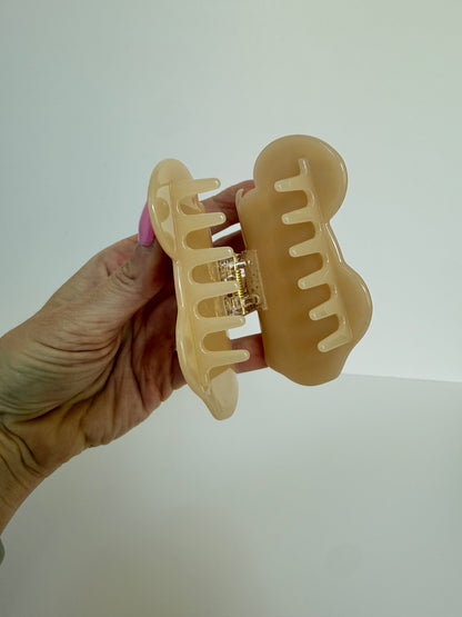 Mouse Waffles Claw Clip Hair Clip