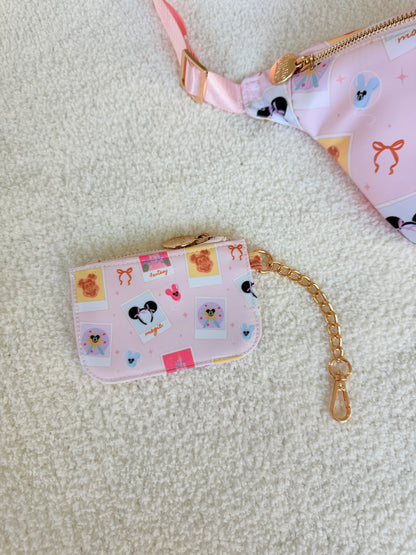 Pretty in Polaroid Coin Card Purse