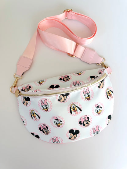 Pink Friends Crossbody Bag