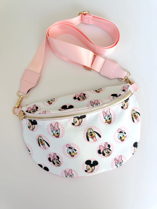 Pink Friends Crossbody Bag