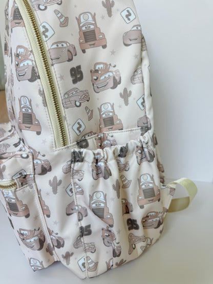 Cars XL Full Size Backpack