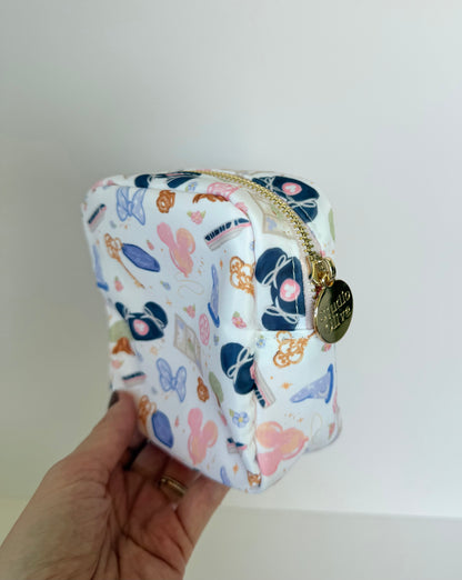 WDW Girly Small Zipper Pouch