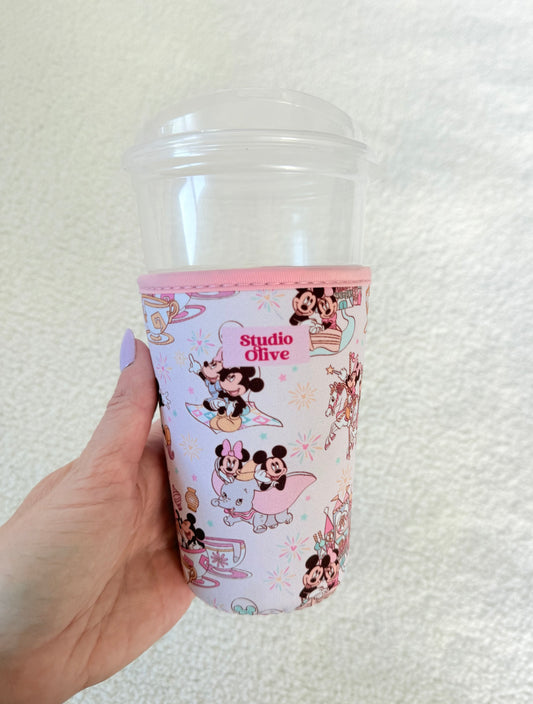 Magical Couple Teacups Drink Sleeve