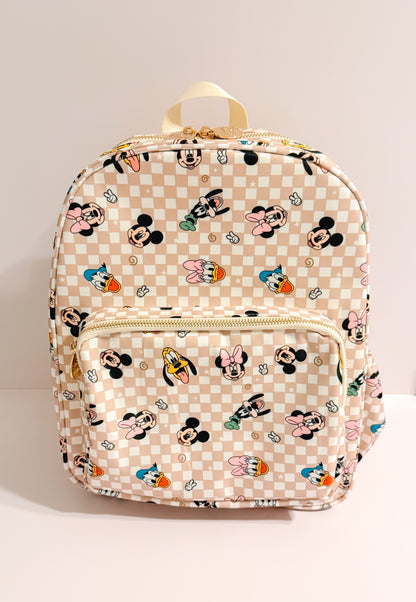 Magical Characters Checker Backpack