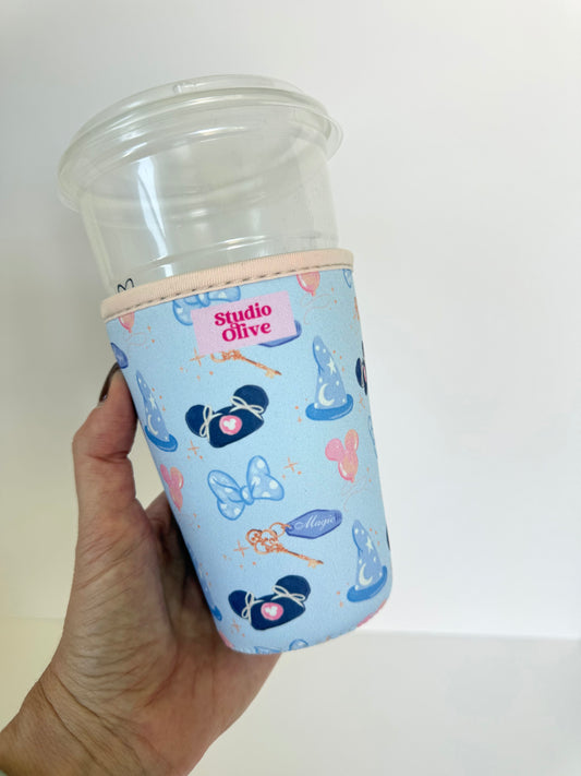 Girly Blue Drink Sleeve