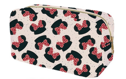 Mini Bow Hat Large Zipper Pouch
