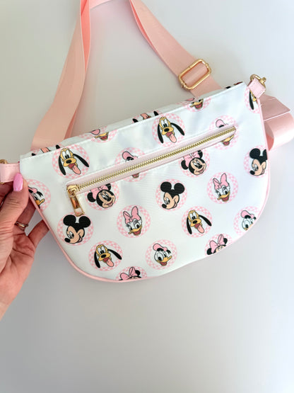 Pink Friends Crossbody Bag