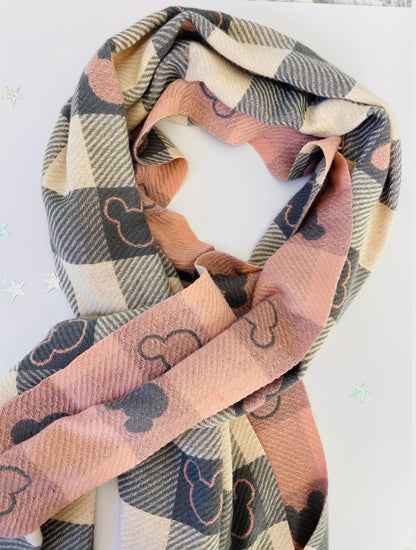 Mouse Ears Womens Scarf
