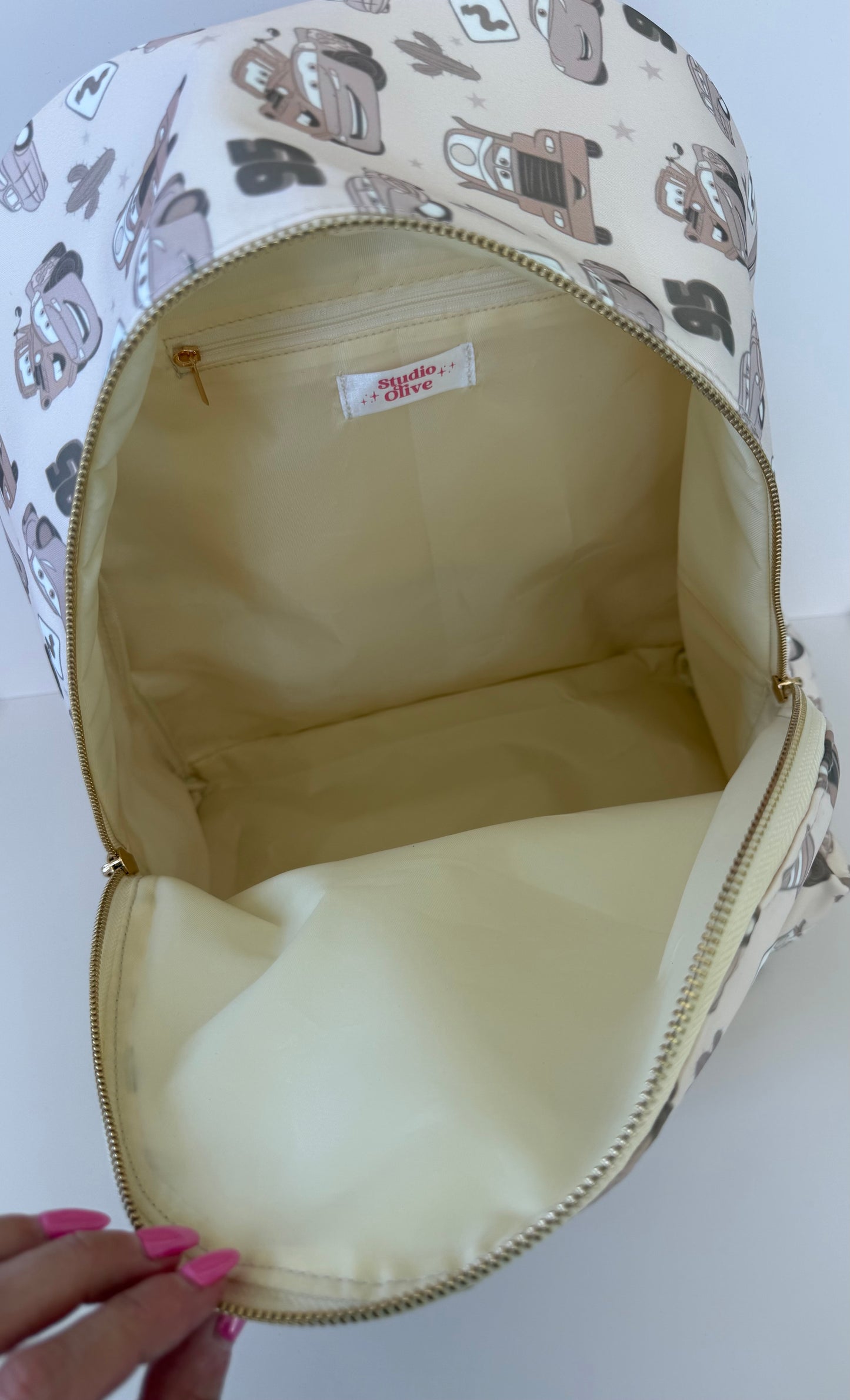 Cars XL Full Size Backpack