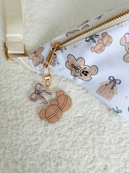 Gingerbread Cutie Bag Charm Keychain