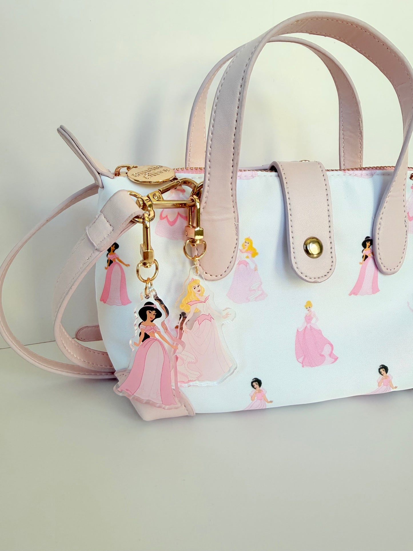 Princess Acrylic Bag Charm Keychain