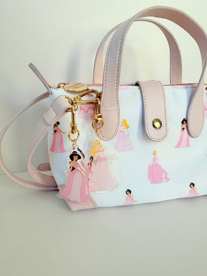 Princess Acrylic Bag Charm Keychain