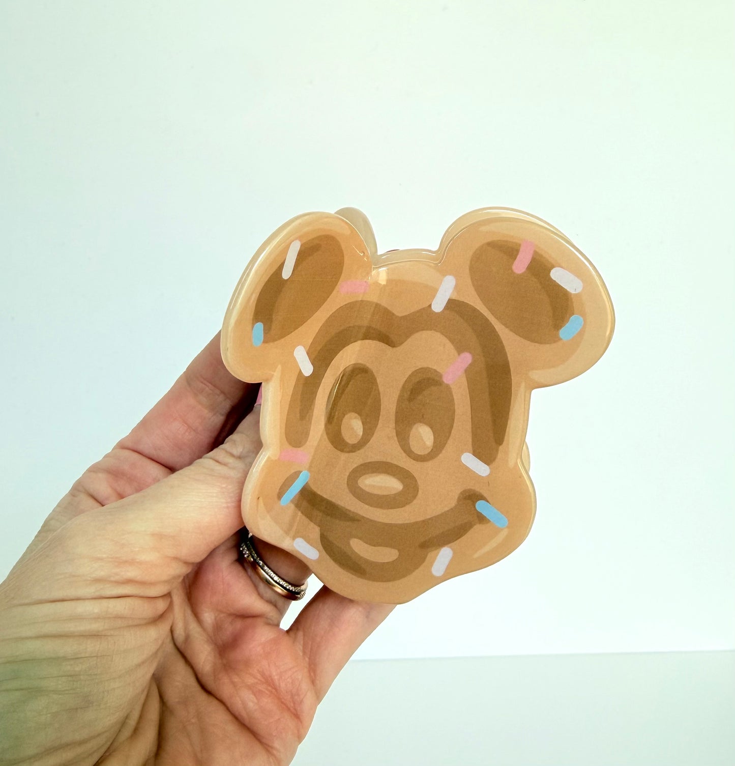 Mouse Waffles Claw Clip Hair Clip