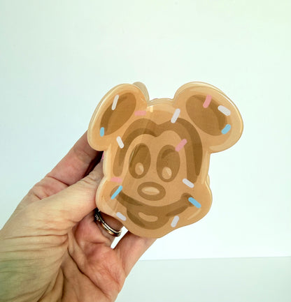 Mouse Waffles Claw Clip Hair Clip