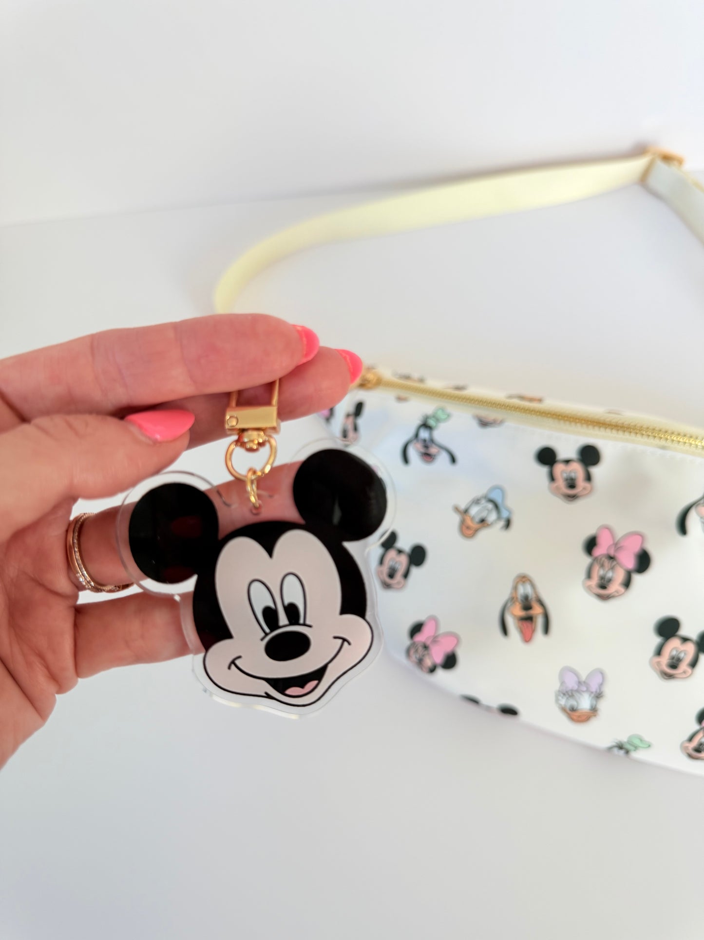 Boy Mouse Acrylic Bag Charm Keychain