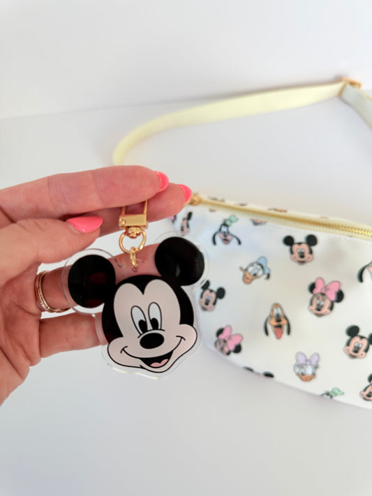 Boy Mouse Acrylic Bag Charm Keychain