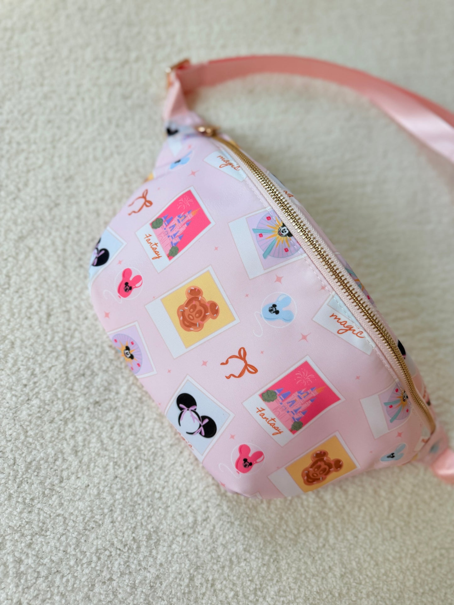 Pretty in Polaroid XL Belt Bag