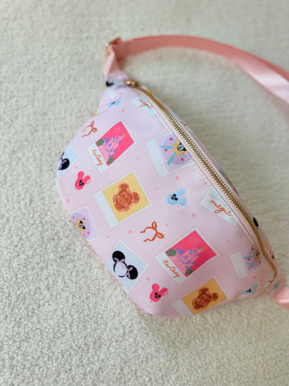 Pretty in Polaroid XL Belt Bag