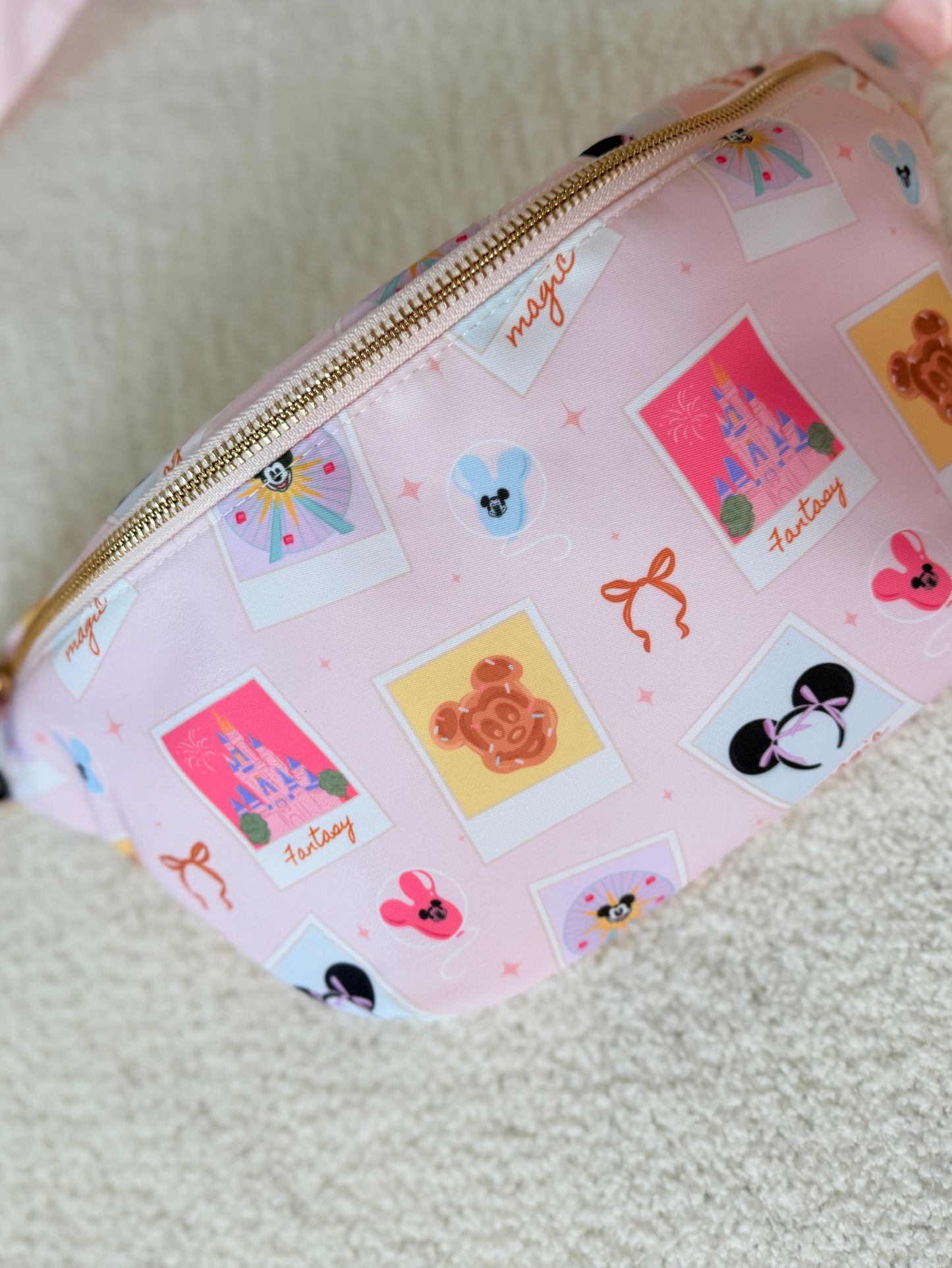 Pretty in Polaroid XL Belt Bag