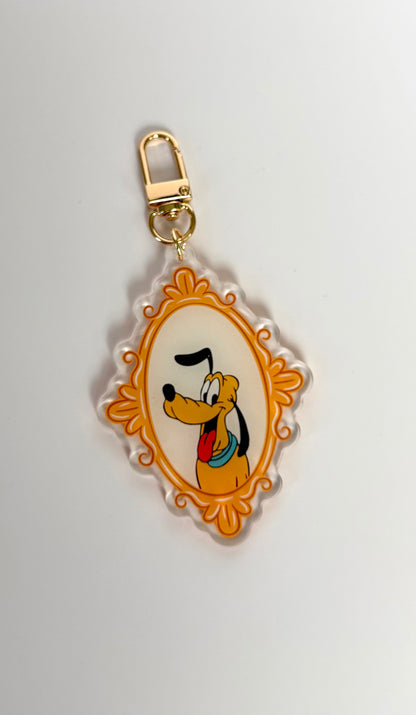 Characters Acrylic Bag Charm Keychain