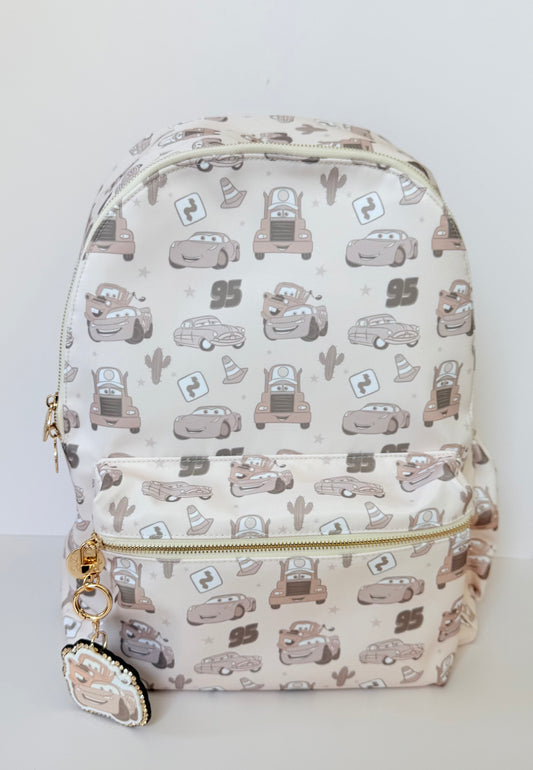 Cars XL Full Size Backpack