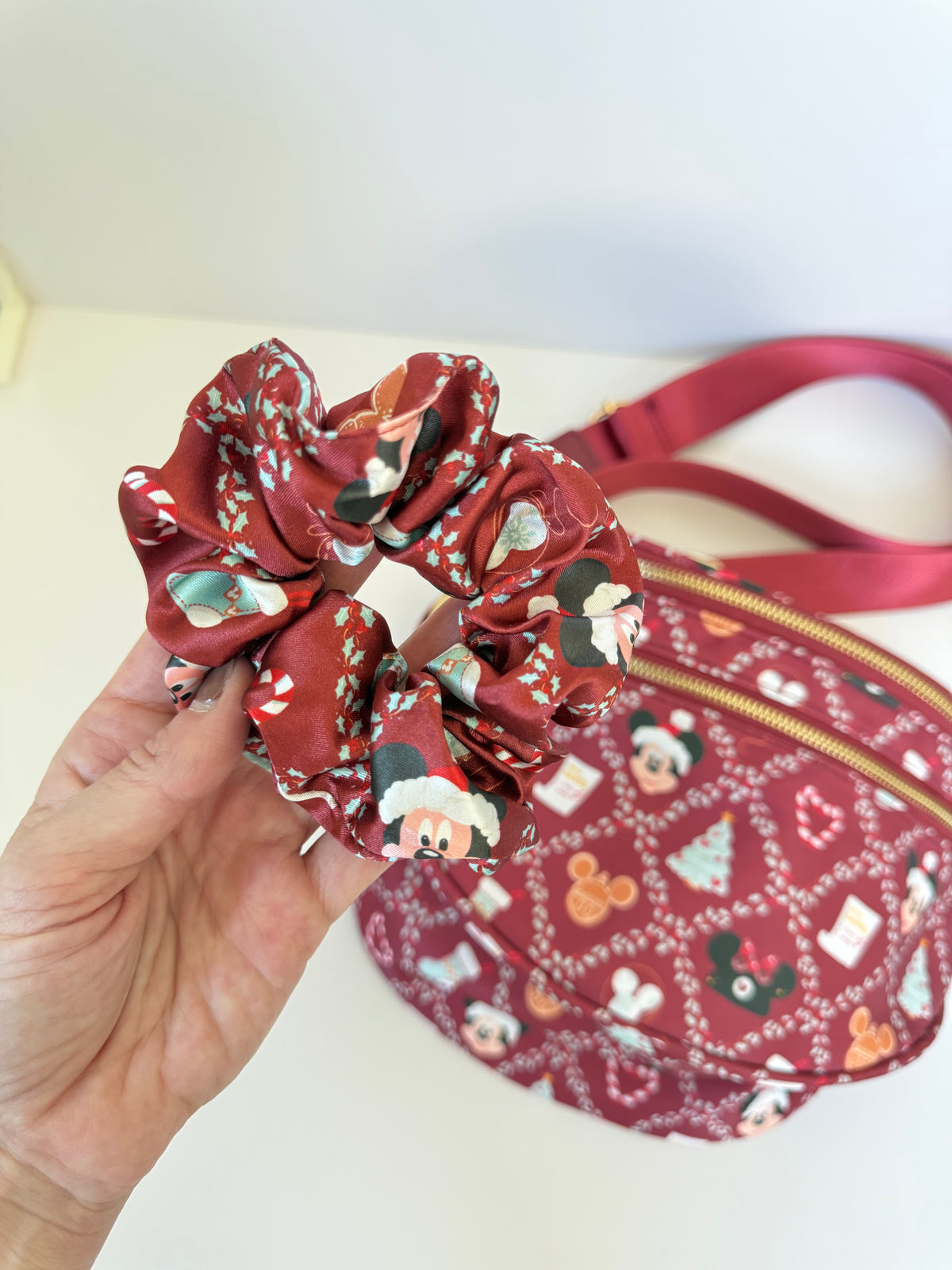 Tis the Season Satin 2inch Scrunchie