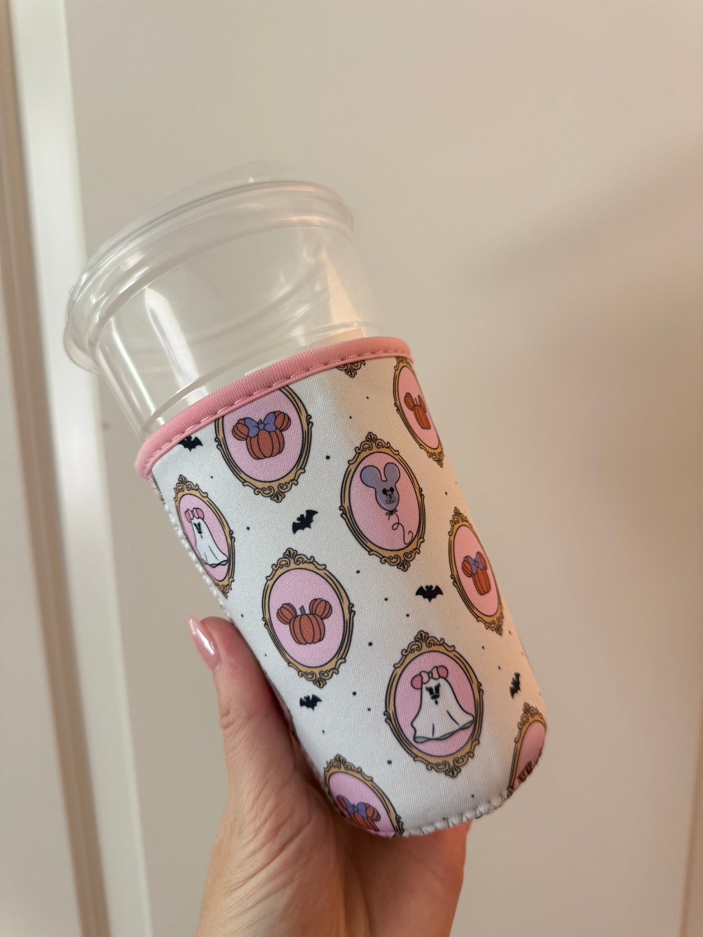 Girly Coquette Halloween Drink Sleeve